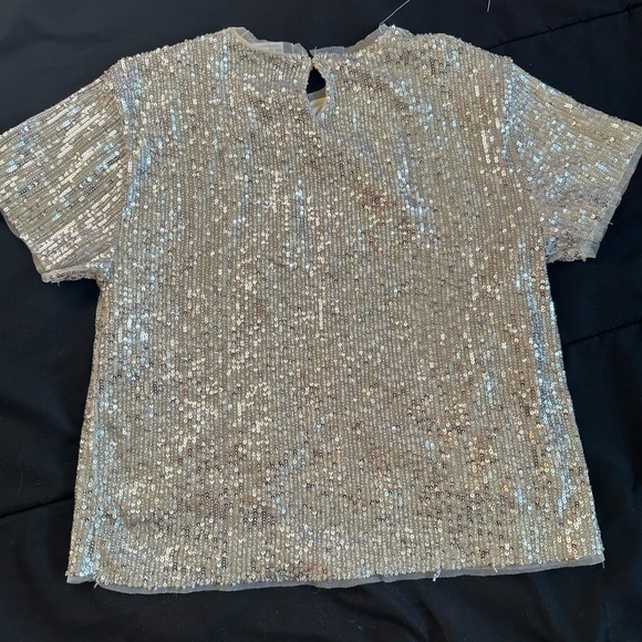zara children’s bedazzled t-shirt - Picture 2 of 3